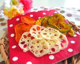 A picture of step 7 of Easy Microwave Vegetable Chips (No Frying).