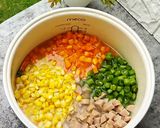 Foto langkah ke 5 dari resep Nasi Gurih Tomat Rice Cooker.