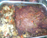 Foto del paso 10 de la receta: Pecho de res al horno con vegetales