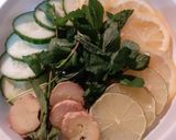 A picture of step 1 of Detox Water.