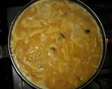 A picture of step 5 of Gujarati Dal Dhokli.
