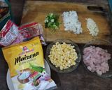 Foto langkah ke 1 dari resep Bakpao Isi Ayam Jagung Kecap (No Mixer).