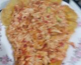 Foto del paso 7 de la receta: Tostadas de plátano y pollo