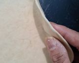 A picture of step 6 of Taco bell special Beans Chalupa.