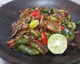 Foto langkah ke 7 dari resep Tumis Teri Bawang Merah Cabe iJo #pr_recookolahanikanasin.