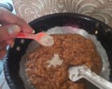 A picture of step 5 of Amaranth water chestnut flour halwa.