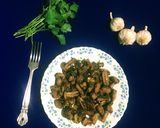 A picture of step 10 of Garlic Mushroom.