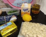 Φωτογραφία βήματος 1 της συνταγής Gnocchi (νιόκι) πατάτας με σάλτσα λεμονιού