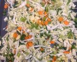 A picture of step 1 of Quick Indo-Chinese Bhel with Fresh Seasonal Vegetables ❣️.