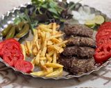 عکس مرحله 1 از دستور چپلى كباب افغانستان