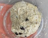 Foto langkah ke 3 dari resep Raisin Chia Soft Sourdough (Sweet Stiff Starter).