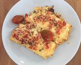 Foto del paso 4 de la receta: Rollitos de pasta, rellenos de jamón cocido y ricota