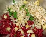 A picture of step 4 of Sabudana khichdi.