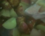 A picture of step 1 of Boiled eggs n chicken veggies sandwiches 🥪🥪🥪.