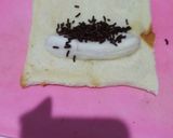 Foto langkah ke 2 dari resep Roti Goreng Isi Pisang Coklat.