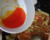 A picture of step 6 of Spicy Schezwan Fried Rice 🍚🍛.