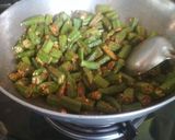 A picture of step 8 of Stuffed masala Bhindi.