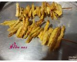 A picture of step 1 of Potatoes Cheese Pizza Sticks..