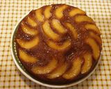 Foto del paso 5 de la receta: Torta invertida de duraznos