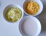 Hình bước làm 1 của món Chè cốm-đậu xanh