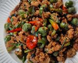 Foto langkah ke 4 dari resep Tumis Oncom Leunca.