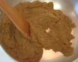 A picture of step 2 of Rajgira flour halwa / sheera.