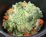 Foto del paso 1 de la receta: Menestra de verduras congeladas, con tomate