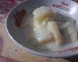 Foto langkah ke 6 dari resep Bubur Singkong Thailand Melted Kental Simple Tanpa Daun Pandan.
