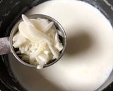 A picture of step 3 of Garlic Kheer.