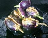 A picture of step 7 of Masala Eggplant In Mint Tomato Gravy.