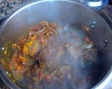 Foto del paso 3 de la receta: Brazuelo de ternera con garbanzos en salsa de ras el hanout