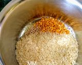 A picture of step 1 of Crispy Dosa.