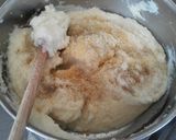 Foto del paso 1 de la receta: Pastel de puré de patatas con espinacas, lacón y bacon 