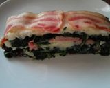 Foto del paso 9 de la receta: Pastel de puré de patatas con espinacas, lacón y bacon 