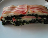 Foto del paso 9 de la receta: Pastel de puré de patatas con espinacas, lacón y bacon 