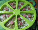 Foto del paso 3 de la receta: Pastelitos de Frankfurt con champiñones