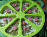 Foto del paso 3 de la receta: Pastelitos de Frankfurt con champiñones