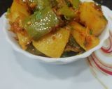 A picture of step 6 of Thai Eggplant in Indian way😃.