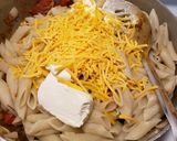 A picture of step 2 of Taco Pasta.