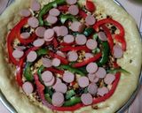 Foto langkah ke 4 dari resep Pizza Homemade.