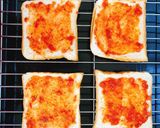 Hình bước làm 1 của món Pizza Bánh Mì Sandwich
