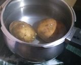 A picture of step 1 of Aloo ka paratha.