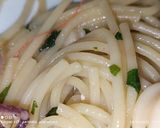 Foto del paso 9 de la receta Spaghetti con calamares y langostinos 😋😋