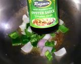 A picture of step 6 of Chicken menchurian.