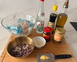 Foto del paso 2 de la receta: Fideos al estilo oriental con gambas