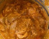 A picture of step 1 of Mutton Jhol.