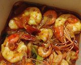 Foto langkah ke 8 dari resep Udang saos tiram pedas.