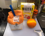 Foto del paso 1 de la receta: Leche frita con un toque de naranja 🍊