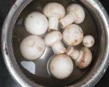 A picture of step 1 of Creamy Mushroom Soup.