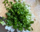 Hình bước làm 1 của món Canh Mướp Nấu Thịt Bằm